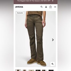 PrAna Halle pants bundle. Four pairs, size 4.